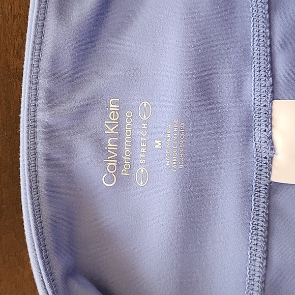 CALVIN KLEIN Performance, NWOT, Medium, Biker Shorts, Periwinkle - Picture 3 of 9
